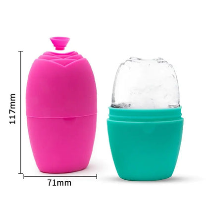Titanian Silicone Ice Massage Cups