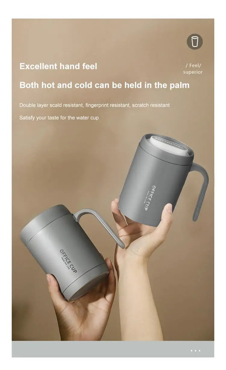 1 Grey Creative Portable Drinking Cup  Large Capacity  For Kitchen on the road