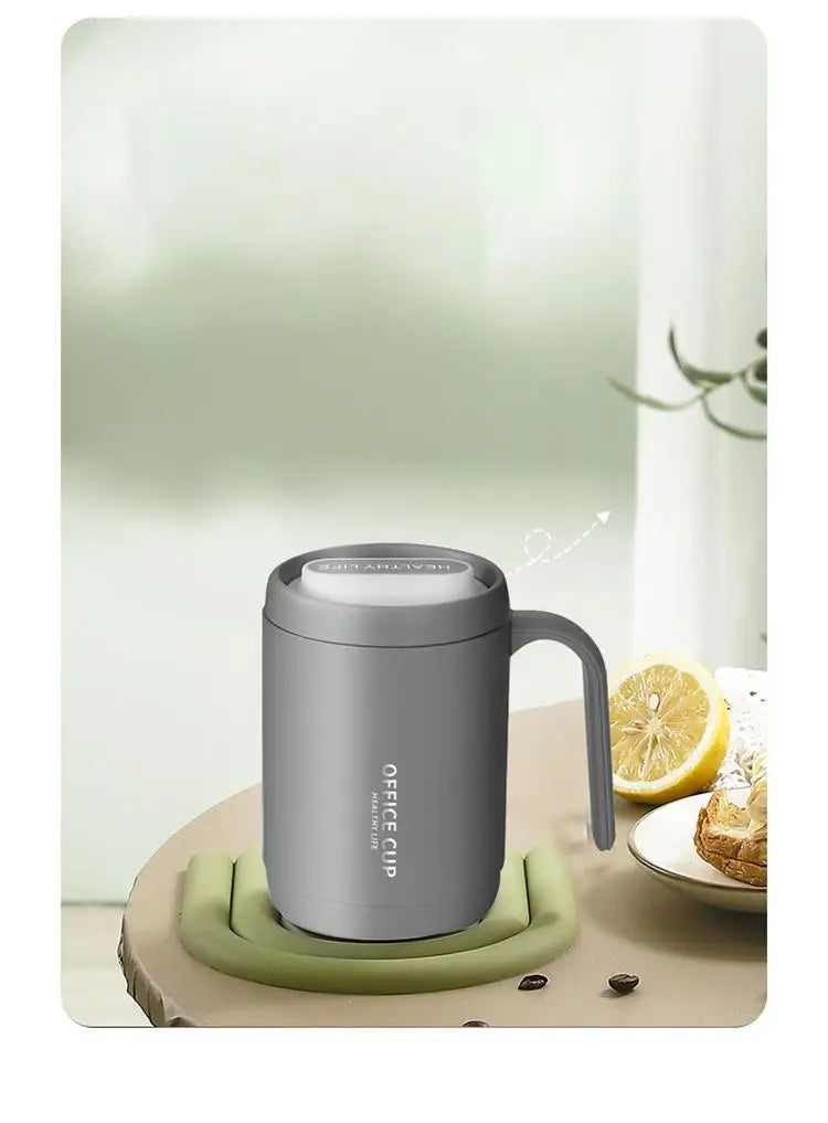 1 Grey Creative Portable Drinking Cup  Large Capacity  For Kitchen on the road