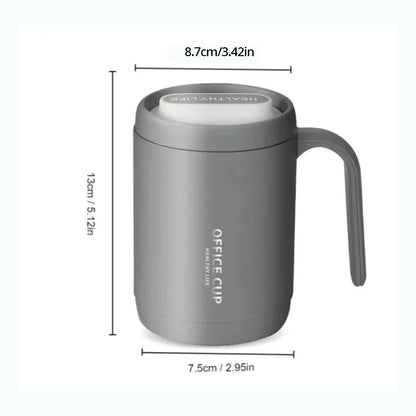 1 Grey Creative Portable Drinking Cup  Large Capacity  For Kitchen on the road