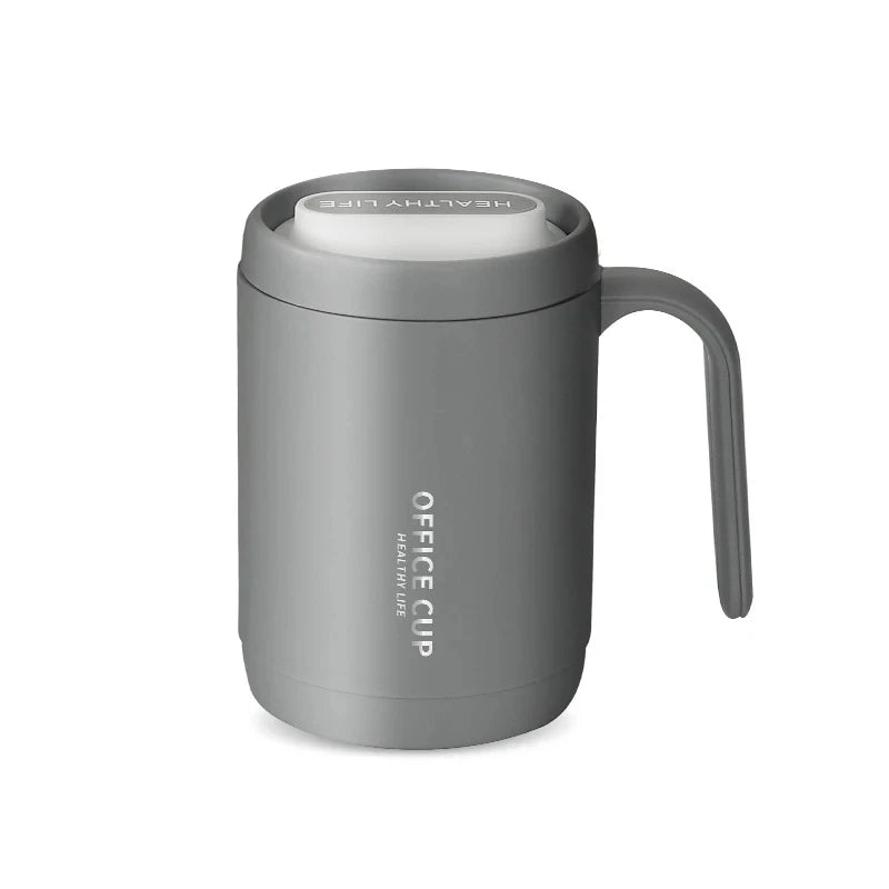 1 Grey Creative Portable Drinking Cup  Large Capacity  For Kitchen on the road